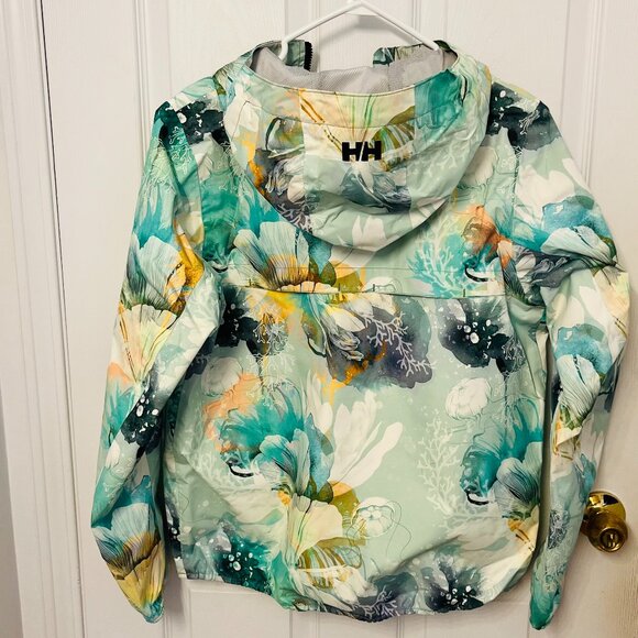 Sz M Helly Hansen Women's Hooded Rainwear - Picture 3 of 11